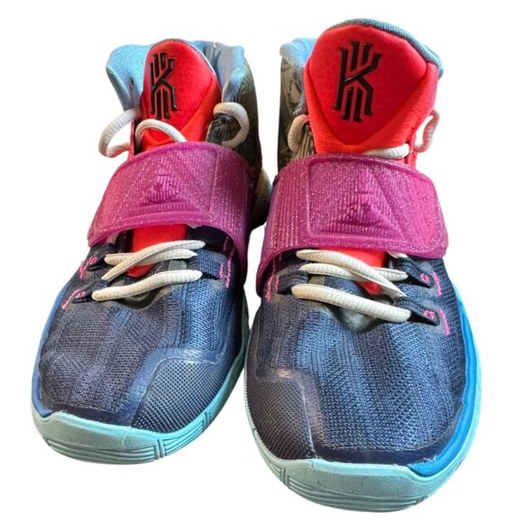 Nike Kyrie 6 Unite The World Basketball Shoes Multicolor Boys Size 4Y - Picture 9 of 16